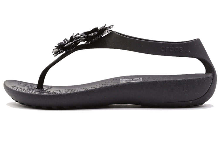 Crocs Crocs Breathable Cozy Lightweight Black Sandals Women's