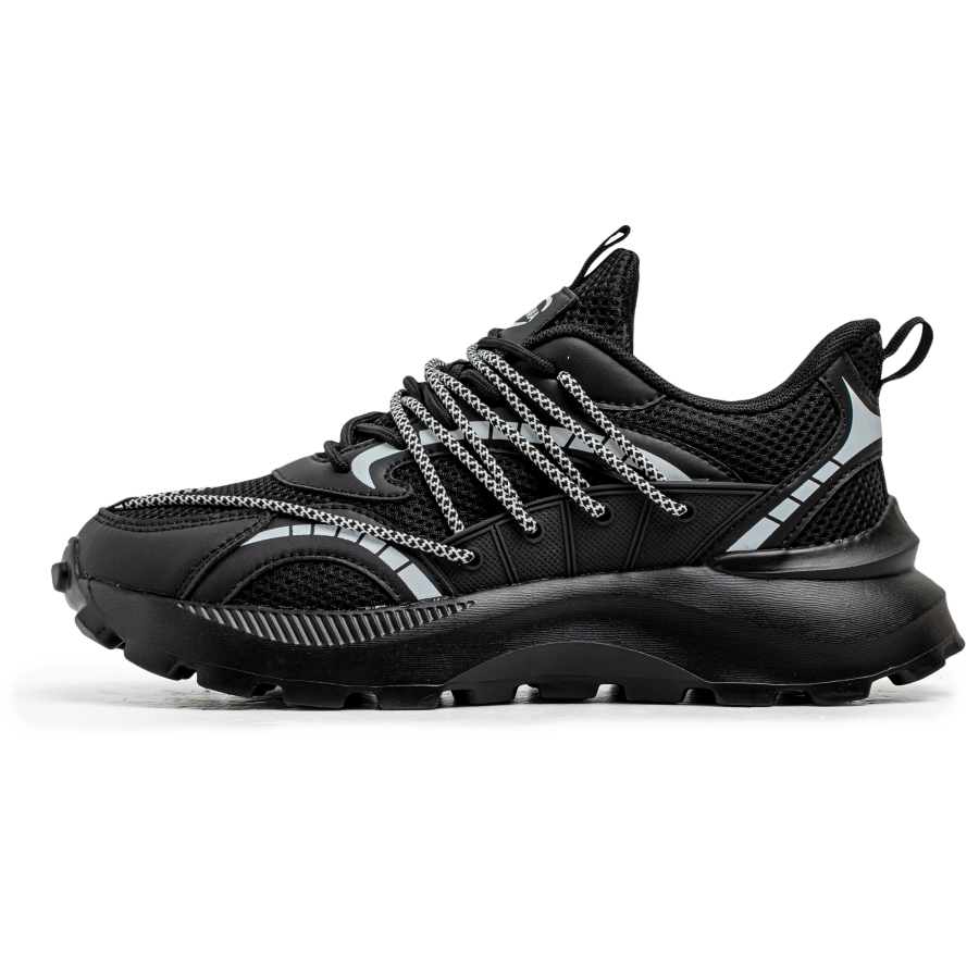 NMR NMR Mesh, Leather Height Increasing Breathable Height Increasing Breathable Low top Chunky Sneakers Men's