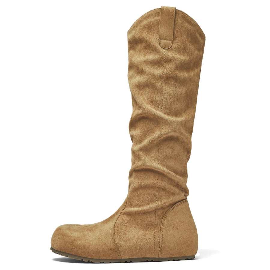 AGSDON AGSDON Knee high Boots 1.5cm Women's