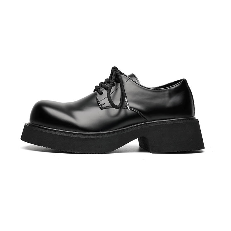 LUOMAIKE Microfiber Leather Casual Shoes Men's Black