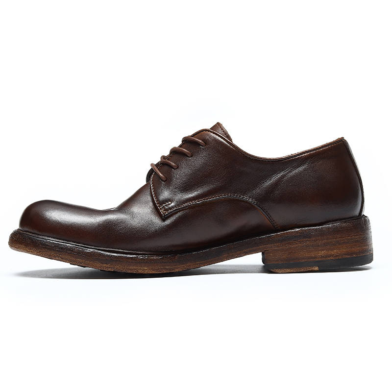 ASTON M.JAZZ Top Grain Cow Leather Casual Shoes Men's