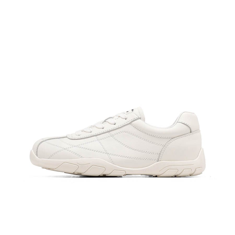 C°BANNER Cow Leather Low top Casual Shoes Women's Beige