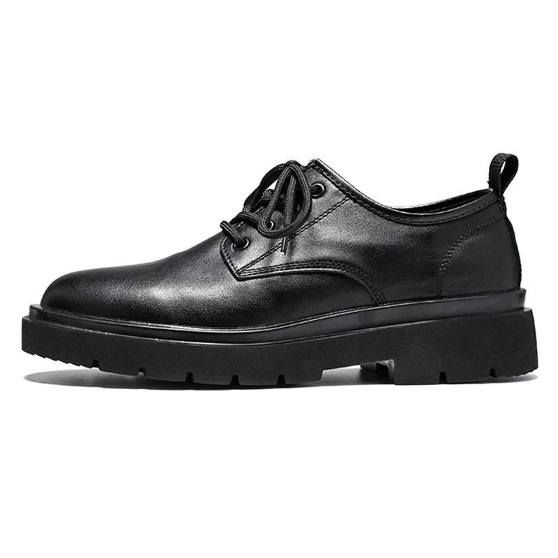 KAQIAODI Cow Split Leather Casual Shoes Men's