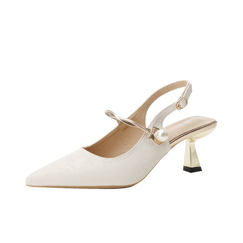 TATAYA Microfiber Leather Slim Heel High Heels 6CM Women's