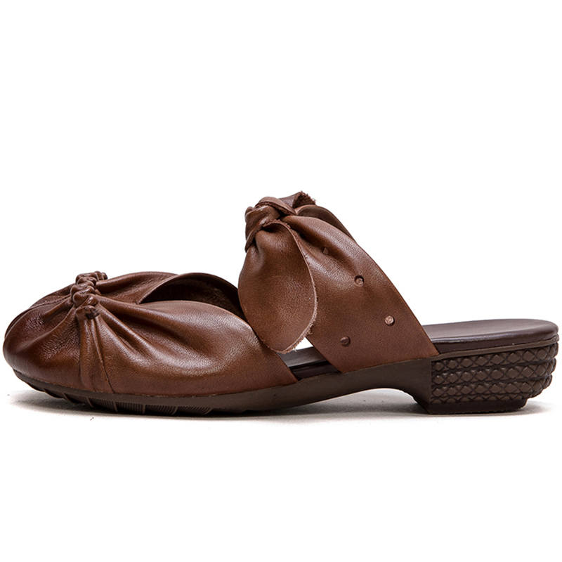 JIEZHOU Closed Toe Slippers Women's