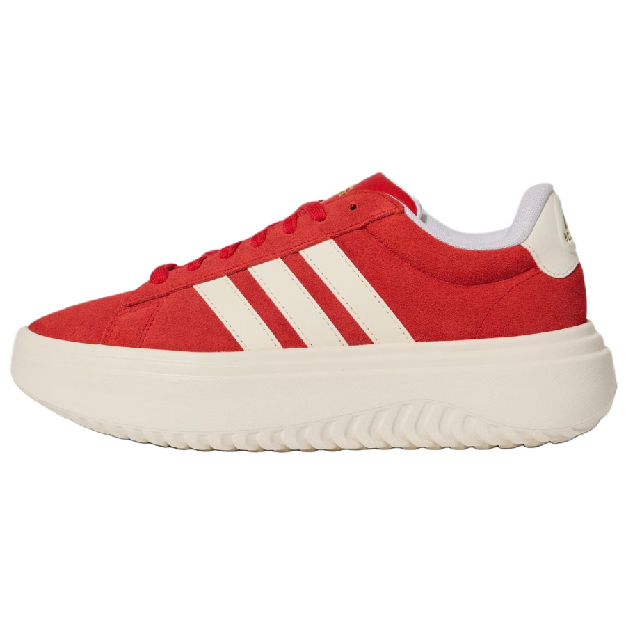 Adidas Adidas GRAND COURT PLATFORM Skateboard Shoes Women's Red