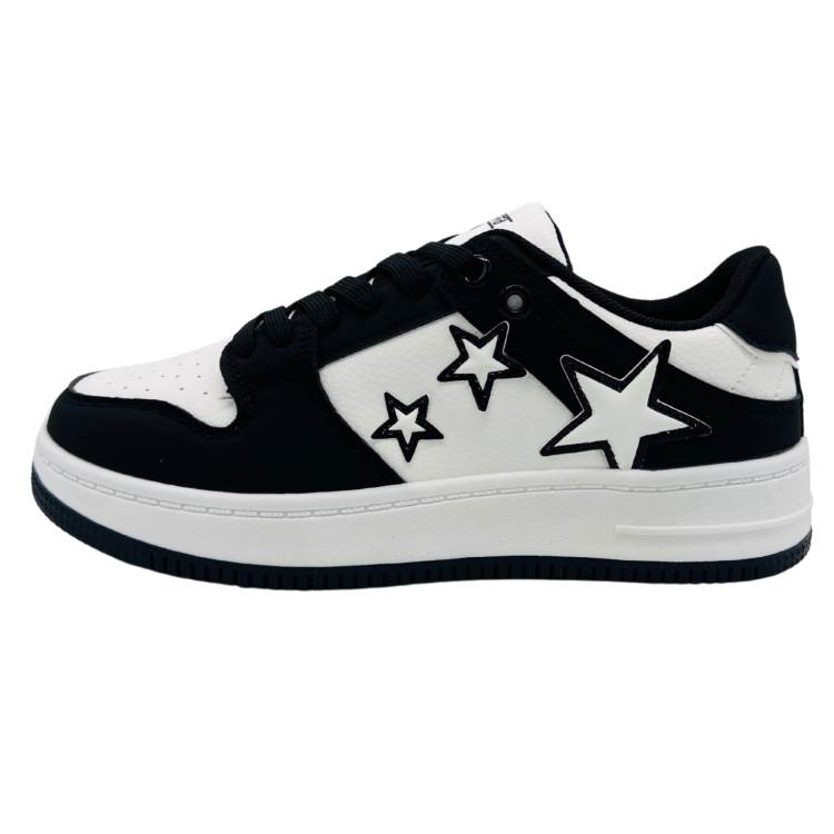 QIANJIN Low top Skateboard Shoes Women's Black