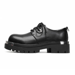Dounkol Get Cool Microfiber Leather Casual Shoes Men's Black