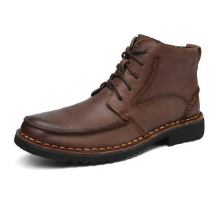 Laoks Combat Boots Men's Brown/Black