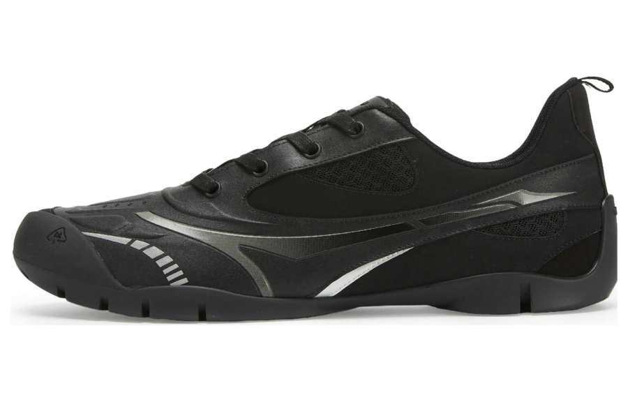 Untitlab Untitlab Artificial Leather Low top Casual Shoes Unisex Black