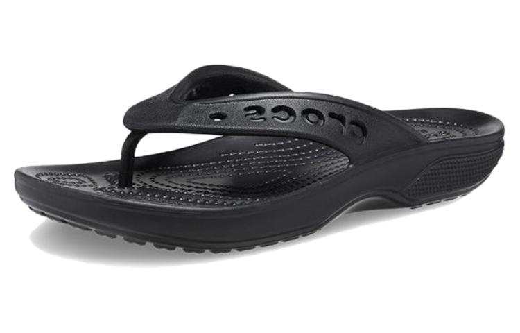 Crocs Crocs Rubber Sole No Special Function Flip Flops Unisex Black