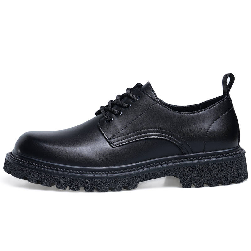 Poitulas Cow Split Leather Dress Shoes Men's