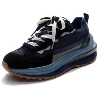 YISHUANGXIEDETONGHUA Cow Suede Low top Casual Shoes Women's