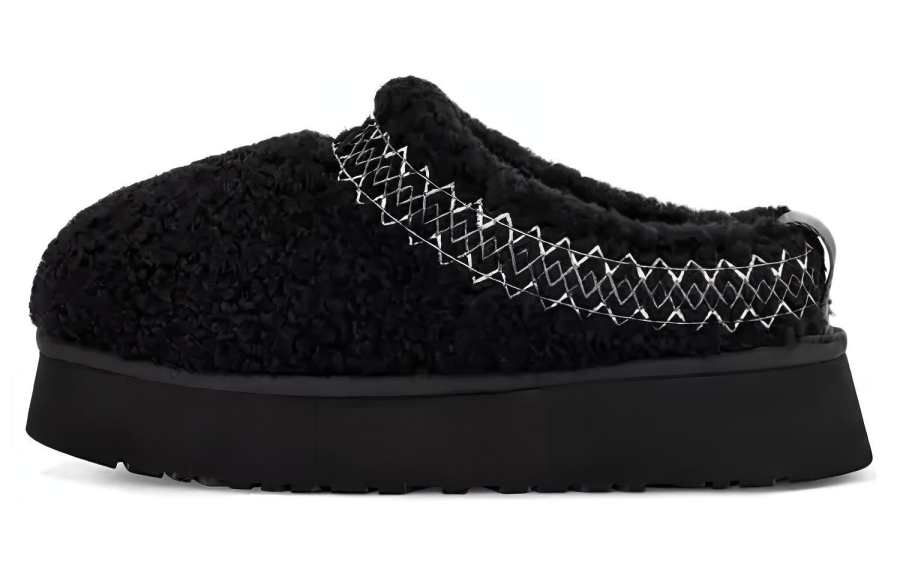 UGG UGG Tazz Slipper Heritage Braid Black Women's