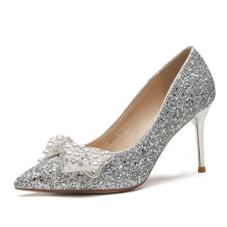 HKCP Slim Heel High Heels 8.5cm Women's