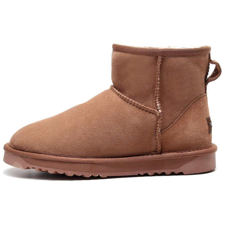 TASMAN AUS Sheepskin 13cm Snow Boots 2cm Unisex