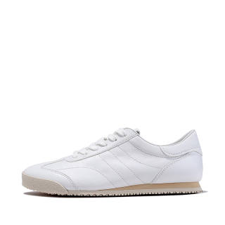 BELLALILY Cow Leather Slip Resistant, Breathable, Lightweight Low top Casual Shoes Women's