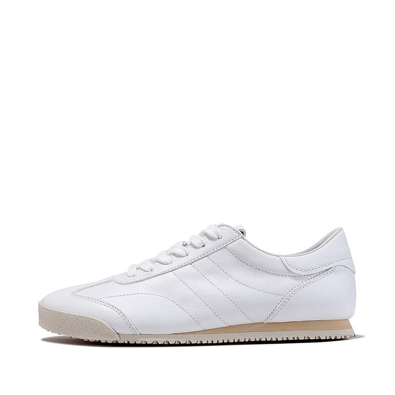 BELLALILY Cow Leather Slip Resistant, Breathable, Lightweight Low top Casual Shoes Women's