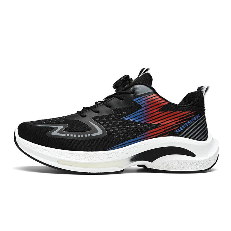 GONGNIUMEILI Casual Shoes Men's Low Top Black/White/Red/Yellow/Blue