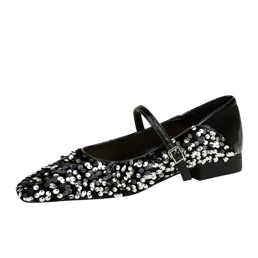 Bamiti Mary Jane Shoes Women's Gold, Gray