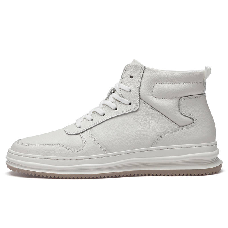 YINGLUNQISHI High top Casual Shoes Men's White