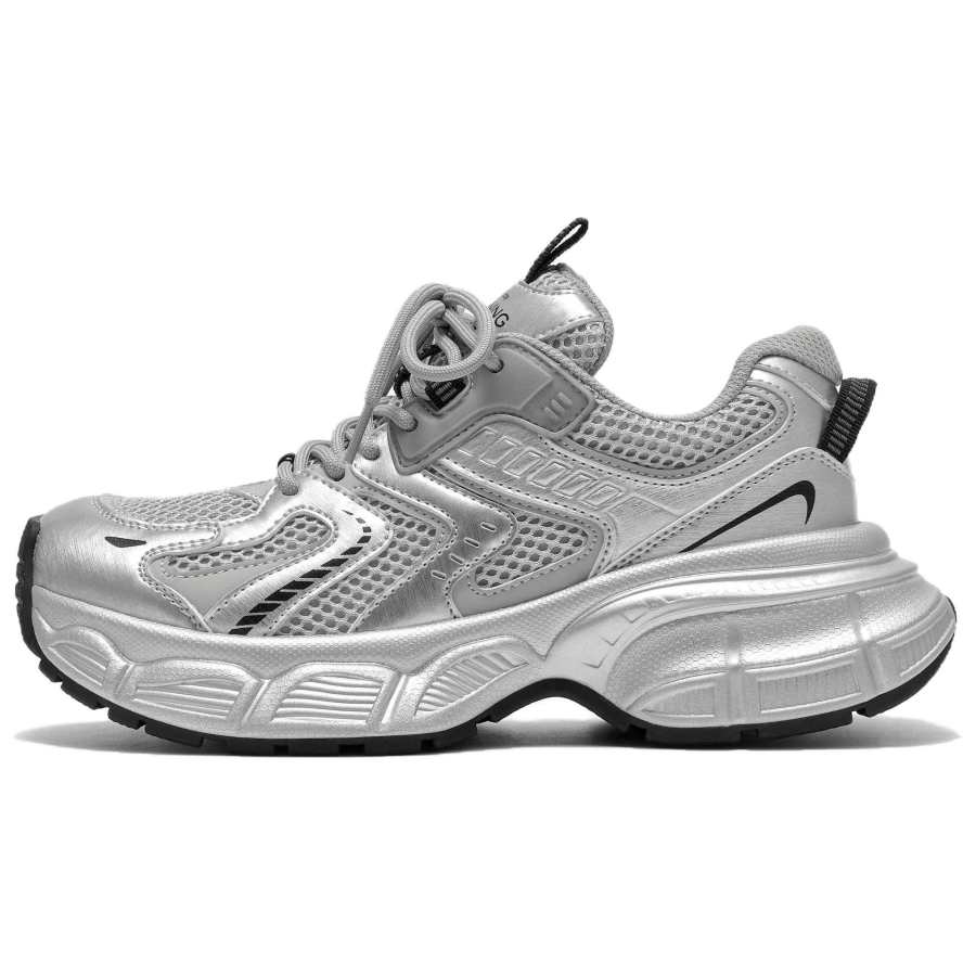 Beau Today Mesh Abrasion Resistant Breathable Abrasion Resistant Breathable Low top Chunky Sneakers Women's