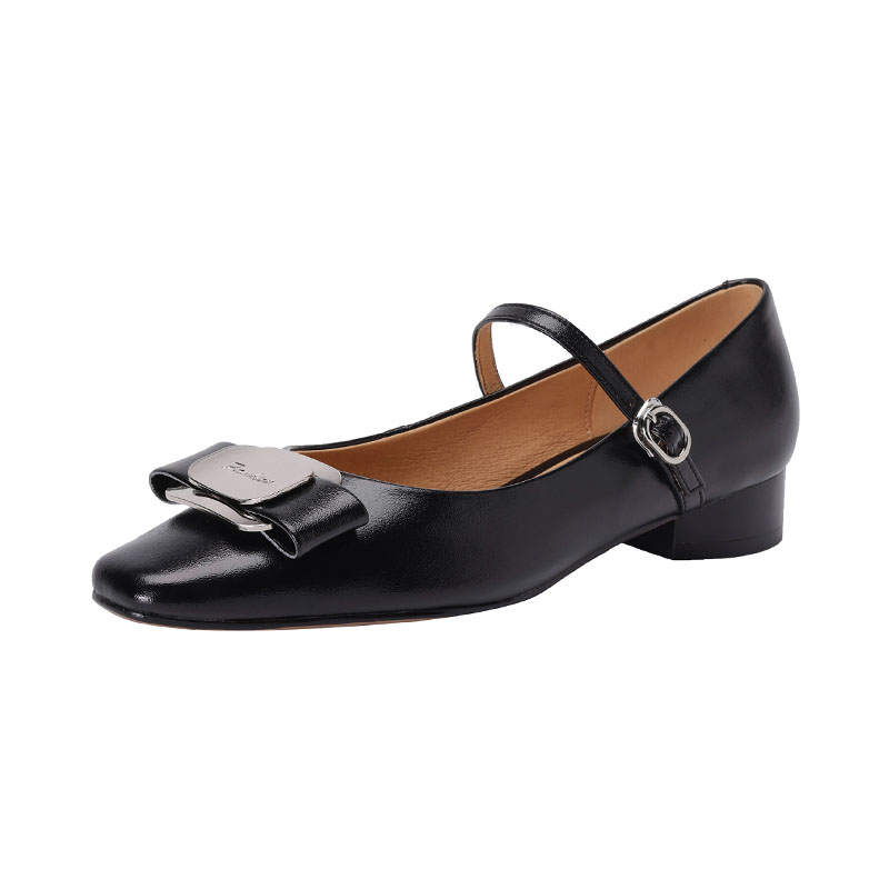 Echo&yolo Cow Leather Casual Shoes 2.5cm Women's