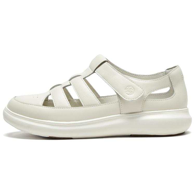 SKAP Happy Island Cow Leather Roman Sandals Women's