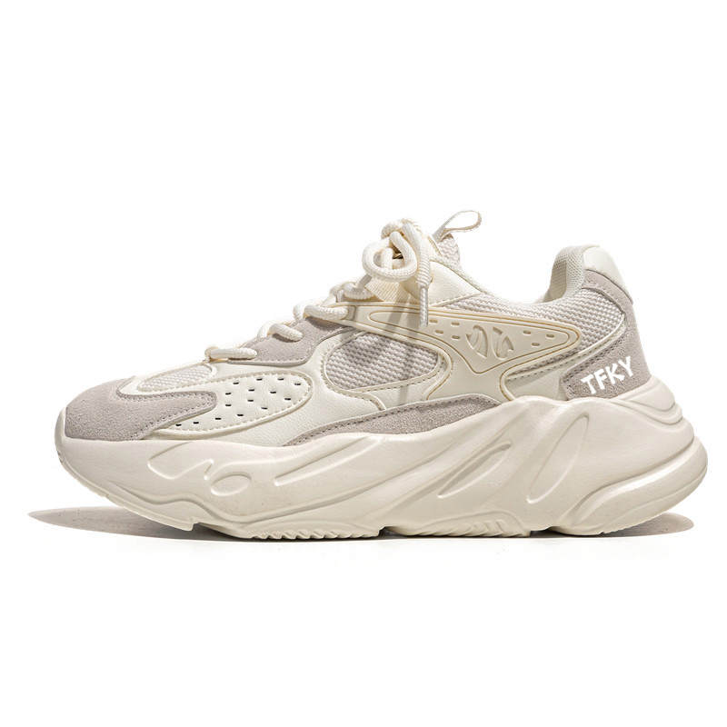 TFKY Pu Abrasion Resistant Abrasion Resistant Low top Chunky Sneakers Men's