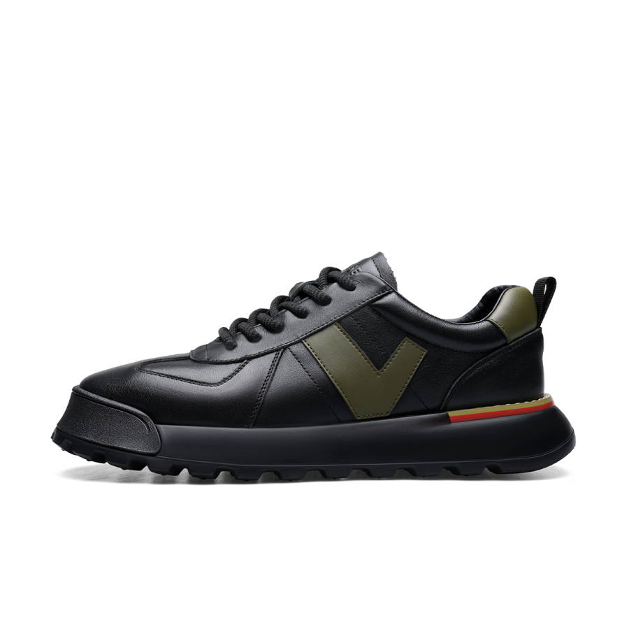 D:FUSE SCANDINAVIA D FUSE SCANDINAVIA Synthetic Leather Casual Shoes Men's Black