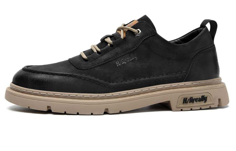 HLA Synthetic Leather Abrasion Resistant Abrasion Resistant Low top Casual Shoes Men's
