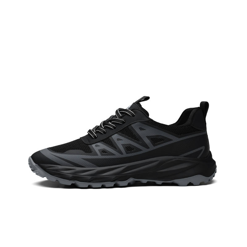 PARDASAUL Men's Casual Shoes Men's Low Top Black/Khaki