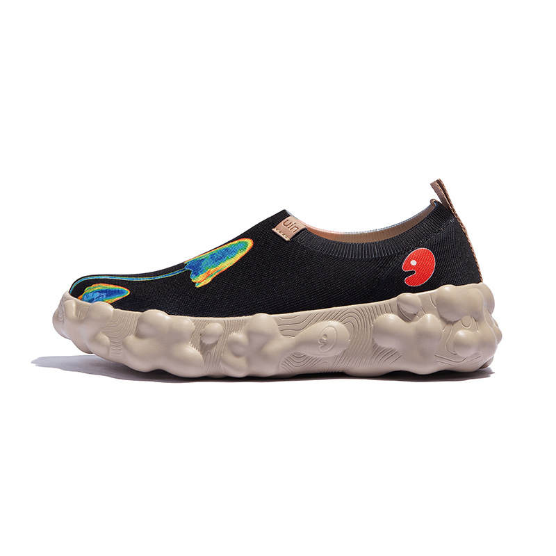 U.IN Painted Travel Shoes Toledo 6 Bubbles Shoe Collection Low top Casual Shoes Women's