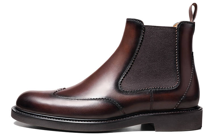 THOM WILLS THOM WILLS Short Chelsea Boots Men's Brown