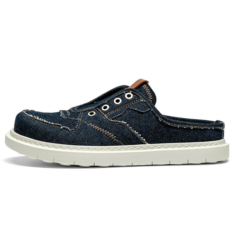 LEAVELAND Abrasion Resistant Closed Toe Slippers Men's