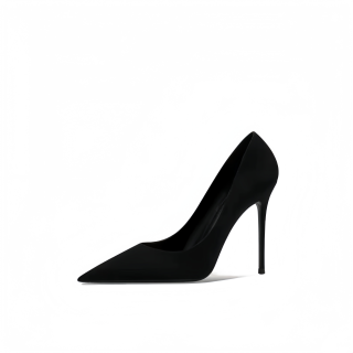 CHILI Slim Heel High Heels Women's Black
