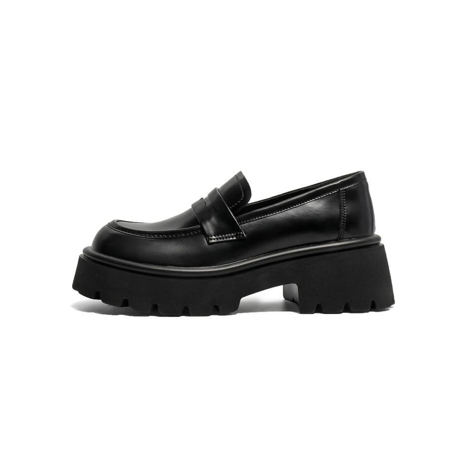 BOJUEMAO Loafers Women's Black/Brown