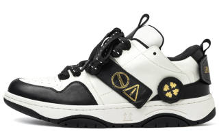HART DAVIS Rebel II Stylish Skateboarding Shoes Unisex Black White