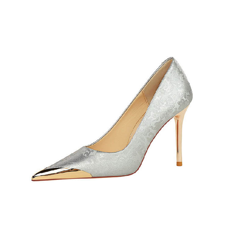 BIGTREE BIGTREE Slim Heel High Heels 10cm Women's