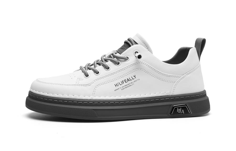 HLA HLA Microfiber Leather Low top Skateboard Shoes Men's
