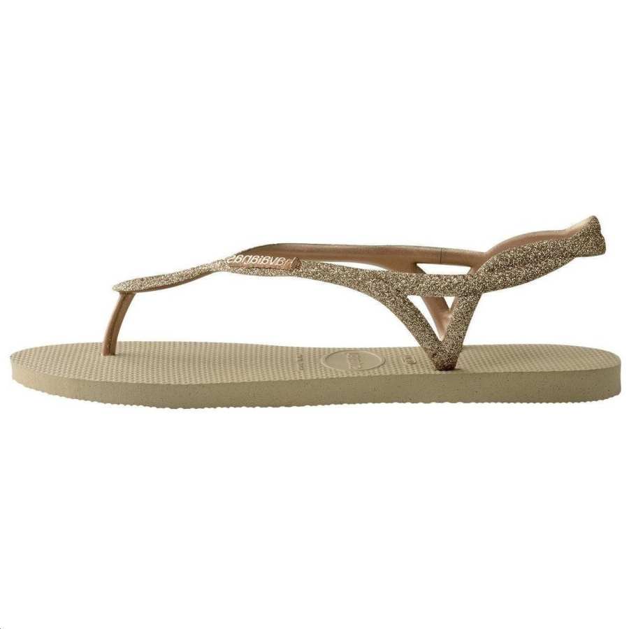 Havaianas One Strap Sandals Women's Gold