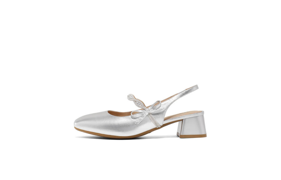 BELLE Cow Leather One Strap Sandals Women's