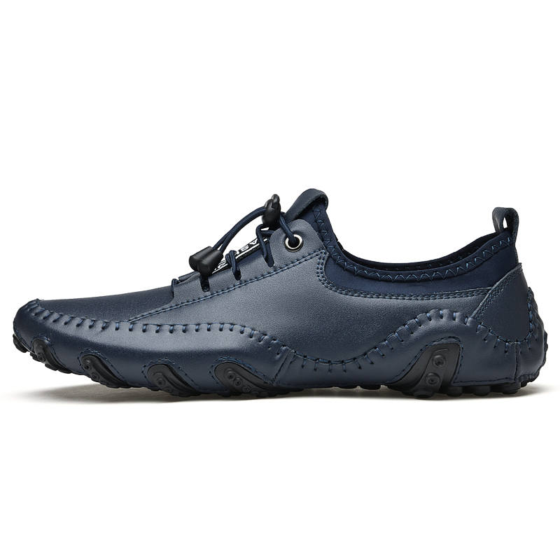 WENNAI Men's Casual Shoes Men's Low Top Blue