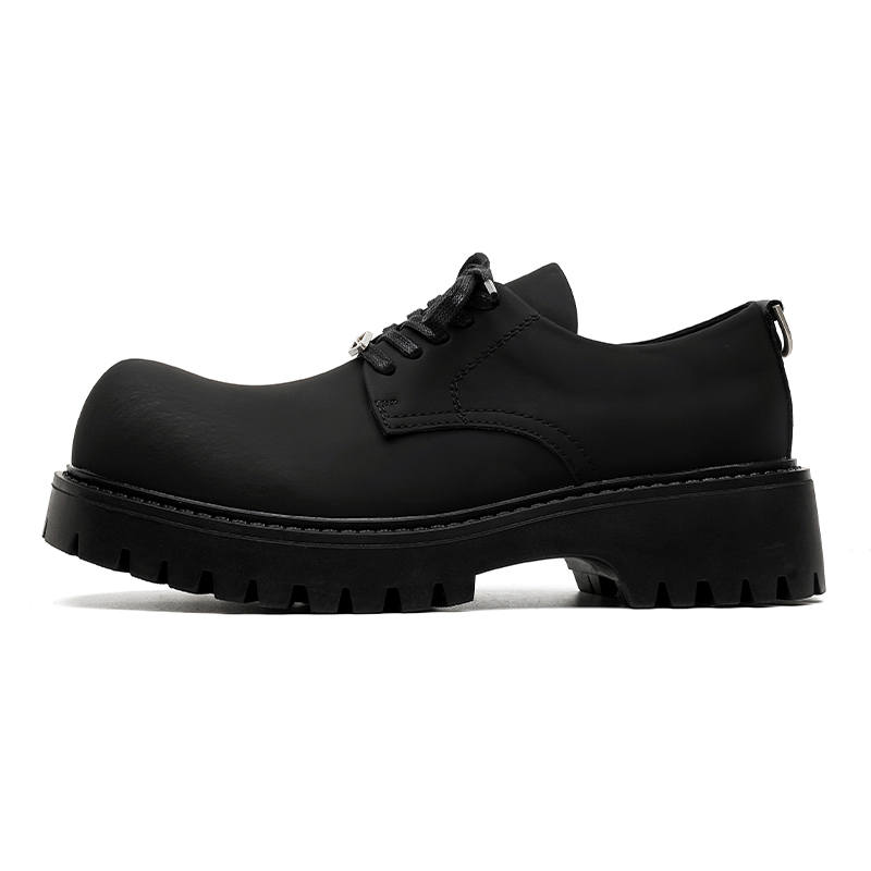 WEISHIBANGWEI WEISHIBANGWEI Microfiber Leather Casual Shoes Men's Black