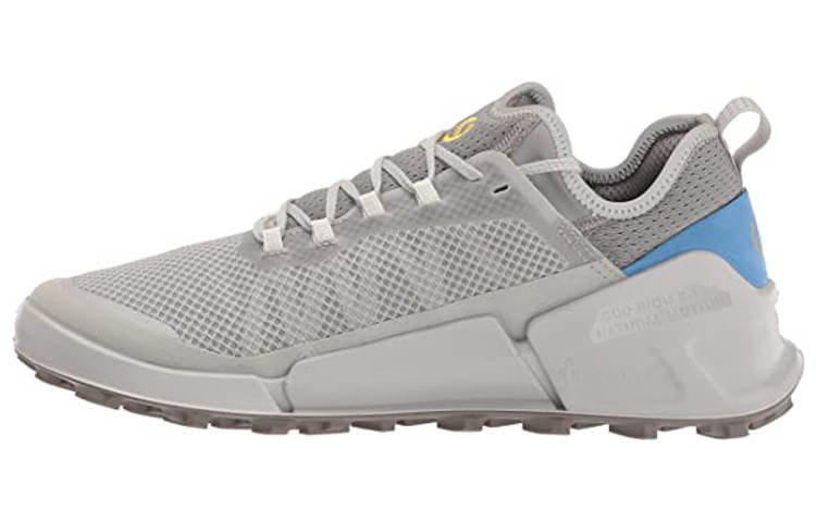 Ecco Fabric Abrasion Resistant Low top Casual Shoes Men's Gray