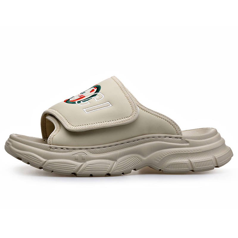 SHUPATE SHUPATE Slide Slippers Men's Black White