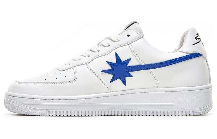 Starwalk Soldier Low top Skateboard Shoes Unisex White Blue