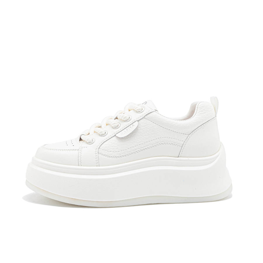 Safiya Synthetic Leather Abrasion Resistant Height Increasing Abrasion Resistant Height Increasing Low top Casual Shoes