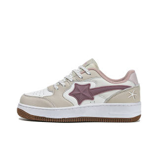 MONSTER X-BASES MONSTER X BASES Skateboard Shoes Unisex Low Top Beige White Brown
