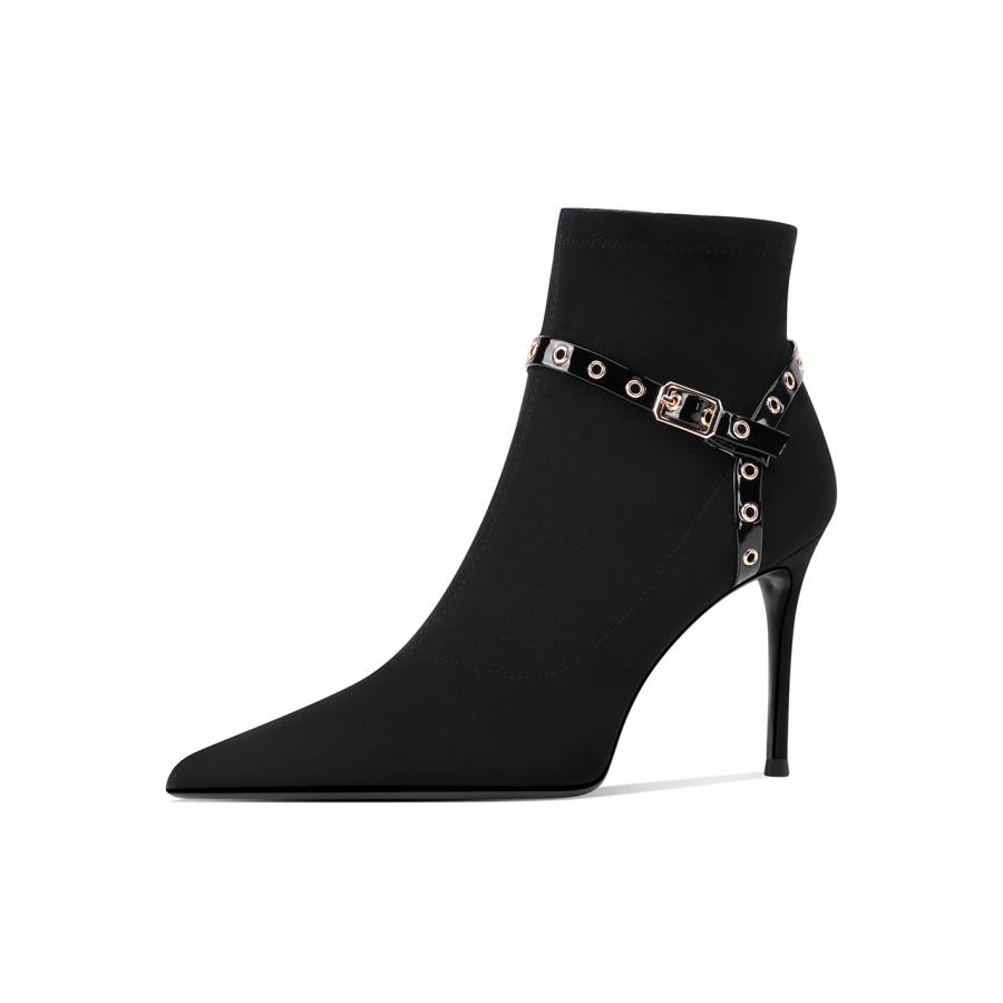 Shesrim Suede Ankle Boots Women's Black